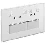 Geberit 115.788.00.1 Sigma50 taster za ugradne vodokotliće dvokoličinski pravougaoni za prilagođavanje završne obrade | ePonuda.com