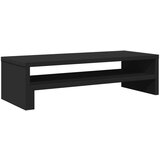 vidaXL Stalak za monitor crni 54 x 22 x 15 cm od konstruiranog drva | shoptok.hr