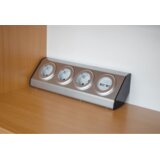 Home Strujni razdjeljnik sa 3 utičnice + USB, INOX - KNV 03/USB | Eponuda.ba