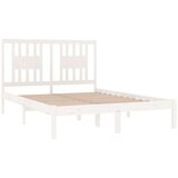  Za krevet od masivne borovine bijeli 120 x 200 cm | shoptok.hr