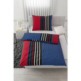 Modern Living Posteljnina Anton, Modra, Rdeča, 60/80, 140/200 | Shoptok.si