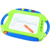  Dječja ploča za crtanje u boji s olovkom i 4 žiga, 47 x 34 cm | shoptok.hr