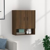 Maison Chic Stenska omarica - Zidna omarica rjavi hrast 60x31x70 cm inženirski les iu376, (22062698) | Shoptok.si