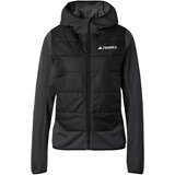 Adidas Zunanja jakna črna / pegasto črna / bela | Shoptok.si