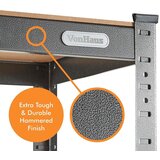 Vonhaus 1.8m 5 polični regal HAMMERITE 15/368 | Shoptok.si