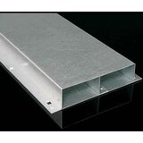  150x38mm KANAL zatvoreni metalni Kopos PUK, 2 segmenta, L ušice za fiksiranje za podlogu, može služiti za međusobno spajanje KOPOBOX upodnih kutija | Eponuda.com