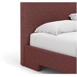 Micadoni Ružičasti tapecirani bračni krevet s podnicom 180x200 cm Eda – | shoptok.hr