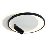 Brilagi LED prigušiva stropno svetlo UNITY LED/48W/230V + 1xGU10/3W belo/crno + daljinski upravljač | Eponuda.com