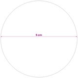  Ogledalna Lopta 8 kom. Ø 5 cm Srebrna Nehrđajući čelik 201 | shoptok.hr