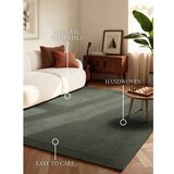 Villeroy Boch Temno zelena ročno tkana preproga iz mešanice volne 160x230 cm Kari – | Shoptok.si