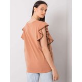 FANCY Blouse-FA-BZ-7063.53P-camel | ePonuda.com
