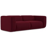 Makamii Bordo rdeča žametna sedežna garnitura 228 cm Ekahi – | Shoptok.si