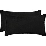  Presvlaka za jastuk 2 pcs HOUTEN Crna 40 x 80 cm Boucl&amp;eacute; Slike