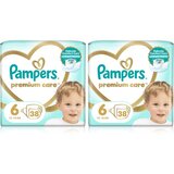 Pampers Premium Care Size 6 set za dojenčke in otroke Cene