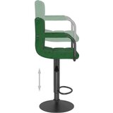  Barski stolček temno zelen žamet, (20968168) | Shoptok.si