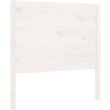  Posteljno vzglavje belo 81x4x100 cm trdna borovina, (20952662) | Shoptok.si
