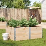 Maison Chic Vrtno korito - Greda - Cvetlični Lonec 150x100 cm trdna borovina, (21790283) | Shoptok.si