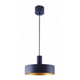 Gtv temno modra viseča svetilka s kovinskim senčilom ø 30 cm selvia ii – | Shoptok.si
