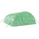  Staklenik s čeličnim okvirom zeleni 30 m² 6 x 5 x 2,3 m | shoptok.hr