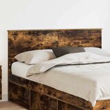  Uzglavlje s uzglavljem Dimljeni hrast 160 cm Konstruirano drvo | shoptok.hr