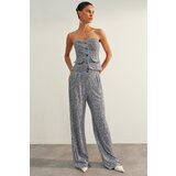 Trendyol Multicolored Shimmering Sequin Sequin Pants Cijene