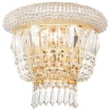 Ideal Lux kristalna zidna svetiljka dubai 2xE14/28W/230V zlatna | Eponuda.com
