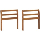  Naslon 2 kom. Prirodna 58,5 x 8 x 60 cm Čvrsto drvo akacije | shoptok.hr