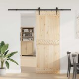 Pribor za klizna vrata 213,5 cm čelični crni | Eponuda.com