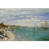 Wallity Staklena slika 70x50 cm Claude Monet - Cijene