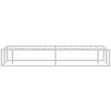 vidaXL Okvir kreveta bez madraca Bijeli 140x200 cm Metalni | shoptok.hr