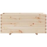  Vrtno cvetlično korito 110x40x49,5 cm trdna borovina | Shoptok.si