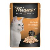 Finnern miamor feine filets, fileti u želeu piletina i tuna 100g Cene