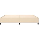  Posteljni okvir krem 200x200 cm blago, (20724526) | Shoptok.si