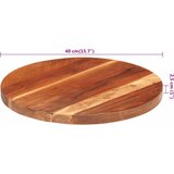 Stolna ploča od masivnog drva bagrema okrugla 25 - 27 mm 40 cm | Eponuda.com