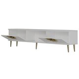 Hanah home TV polica Nida White Gold