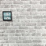  3D zidni paneli s uzorkom svjetlosivih cigli 11 kom EPS | shoptok.hr