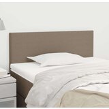  Posteljno vzglavje taupe 100x5x78/88 cm blago, (20794970) Cene