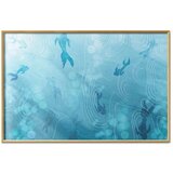  Plakat - Japanese Pond 30x21 Zlatni okvir | shoptok.hr