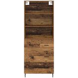  Highboard s ladicama 2 pcs Staro drvo Konstruirano drvo | shoptok.hr
