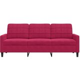 Trosjed crvena boja vina 180 cm baršunasti | shoptok.hr