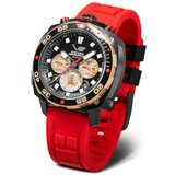 Vostok Europe muški systema periodicum boron crni sportski ručni sat sa crvenim silikonskim kaišem ( vk67/650e721s.crveni ) cene