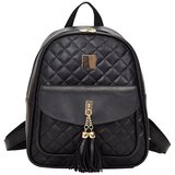 INF Elegantna prešita nahrbtna torbica, 3-delni komplet Black, (21748690) | Shoptok.si