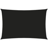  Senčno jadro oksford blago pravokotno 2,5x4,5 m črno, (20609309) | Shoptok.si