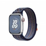 Apple watch 41mm nike band: game royal/orange nike sport loop ( mtl23zm/a ) cene
