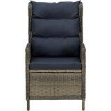  5-dijelni vrtni blagovaonski set smeđi Smeđa Dužina stola 140 cm | shoptok.hr