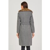 Dewberry Z6580 WOMEN'S COAT-ON GREY | Shoptok.si