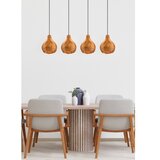 REALITY Viseći luster na sajli SPROUT 3xE14/40W/230V braon/ratan | Eponuda.com
