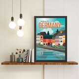 Wallity uramljena slika Germany, 35x45 cm | ePonuda.com