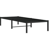 Metalni okvir za krevet crni 75 x 190 cm | shoptok.hr