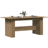 vidaXL Jedilna miza artisan hrast 180x90x76 cm inženirski les Cene